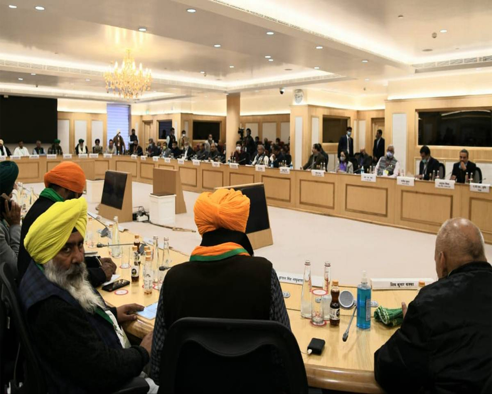 Govt-farmers meeting ends; Next round of talks likely on Jan 15