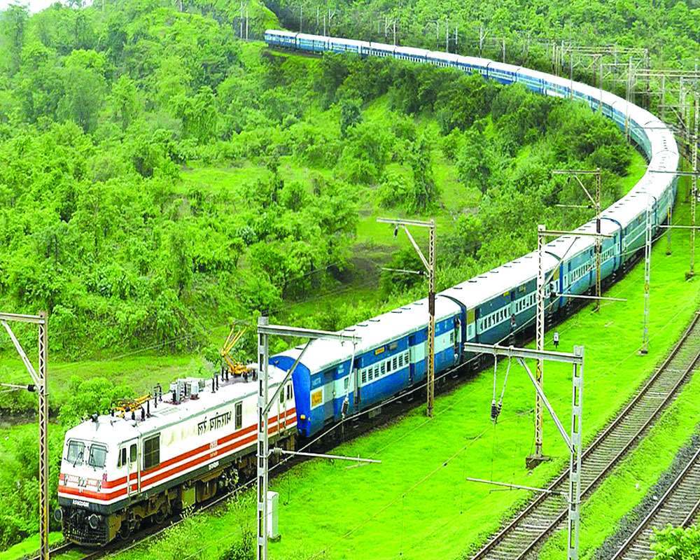Indian Railways’ green tint