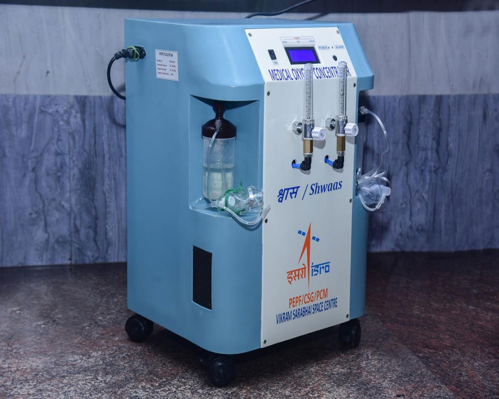 ISRO to share portable medical oxygen concentrator tech