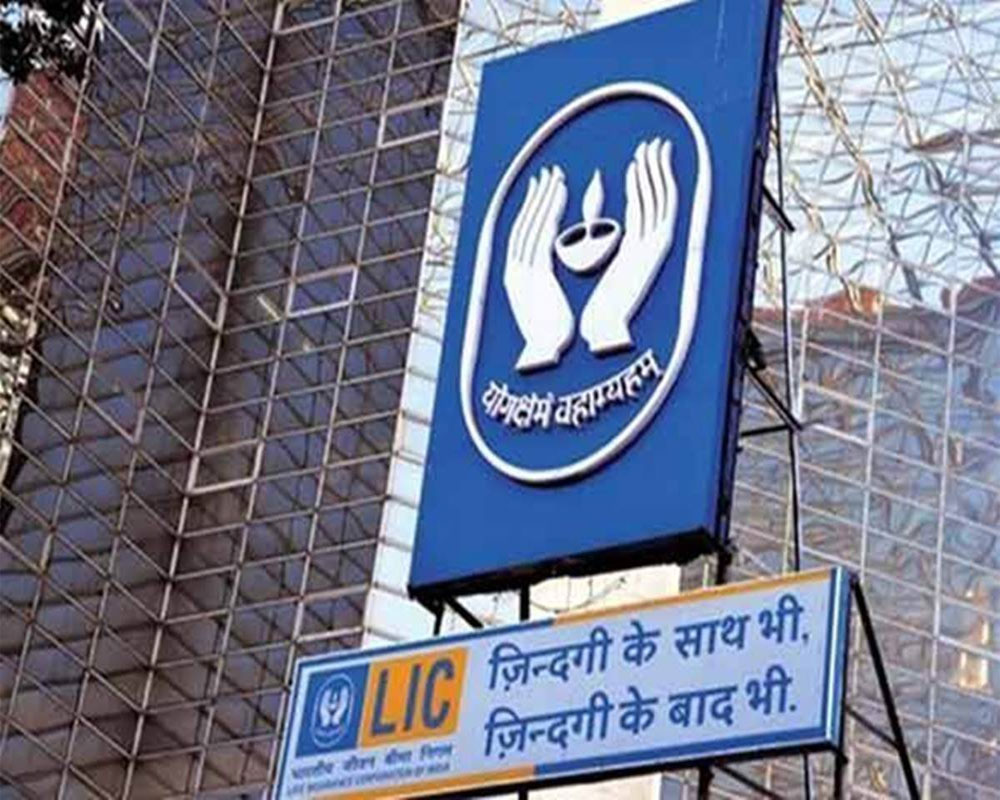 LIC's holding at all time low on profit booking