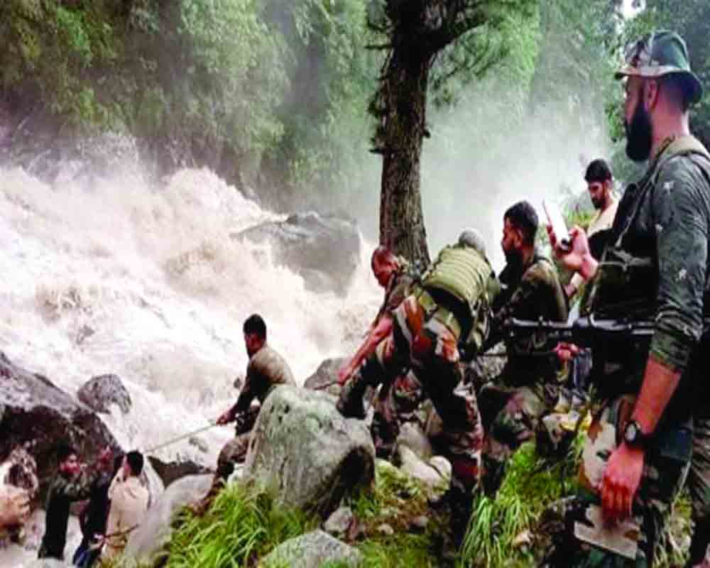 Managing disasters in hills