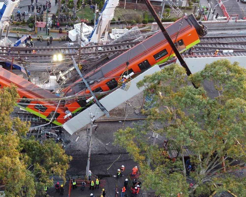Mexico City brings charges against 10 in subway collapse