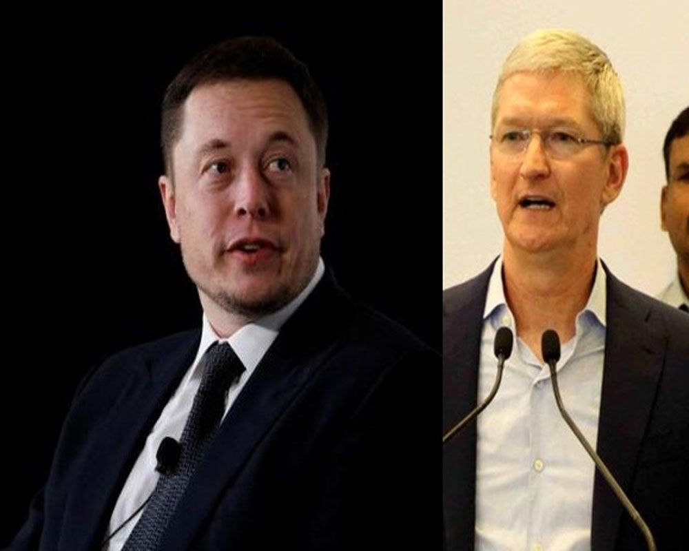 Musk refutes claim that he tried to replace Cook as Apple CEO