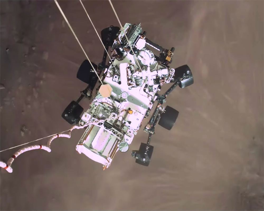 NASA releases Mars landing video: 'Stuff of our dreams'