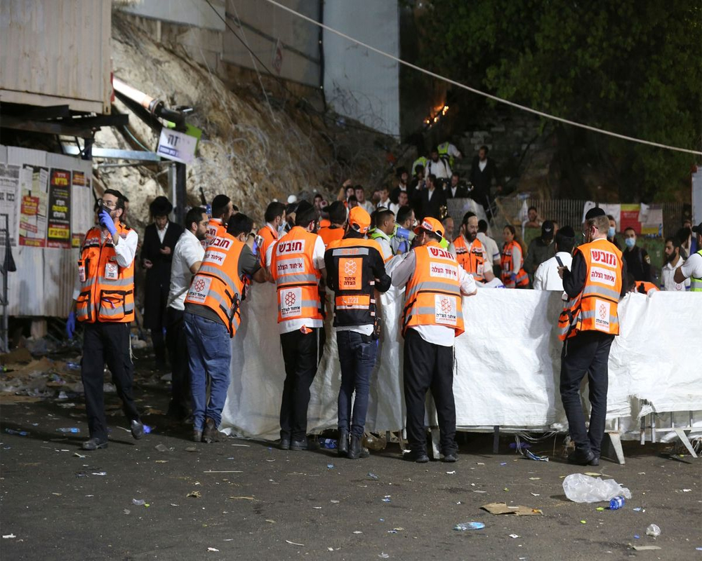 Nearly 40 killed in stampede at Israeli religious festival