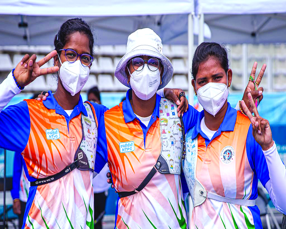 NTPC congratulates the Indian Archery team