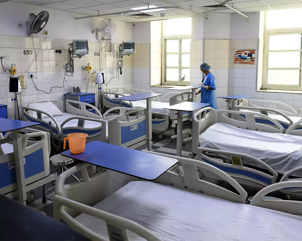 Only 54 ICU beds available for COVID patients in Delhi hospitals: Data