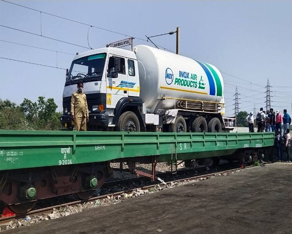 Oxygen Express trains so far delivered 2,067 tonnes of medical oxygen  across India
