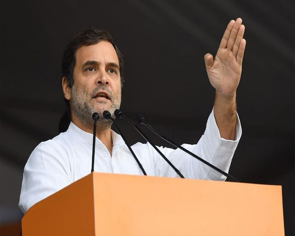 Rahul flays govt stand on proposed tractor rally by farmers