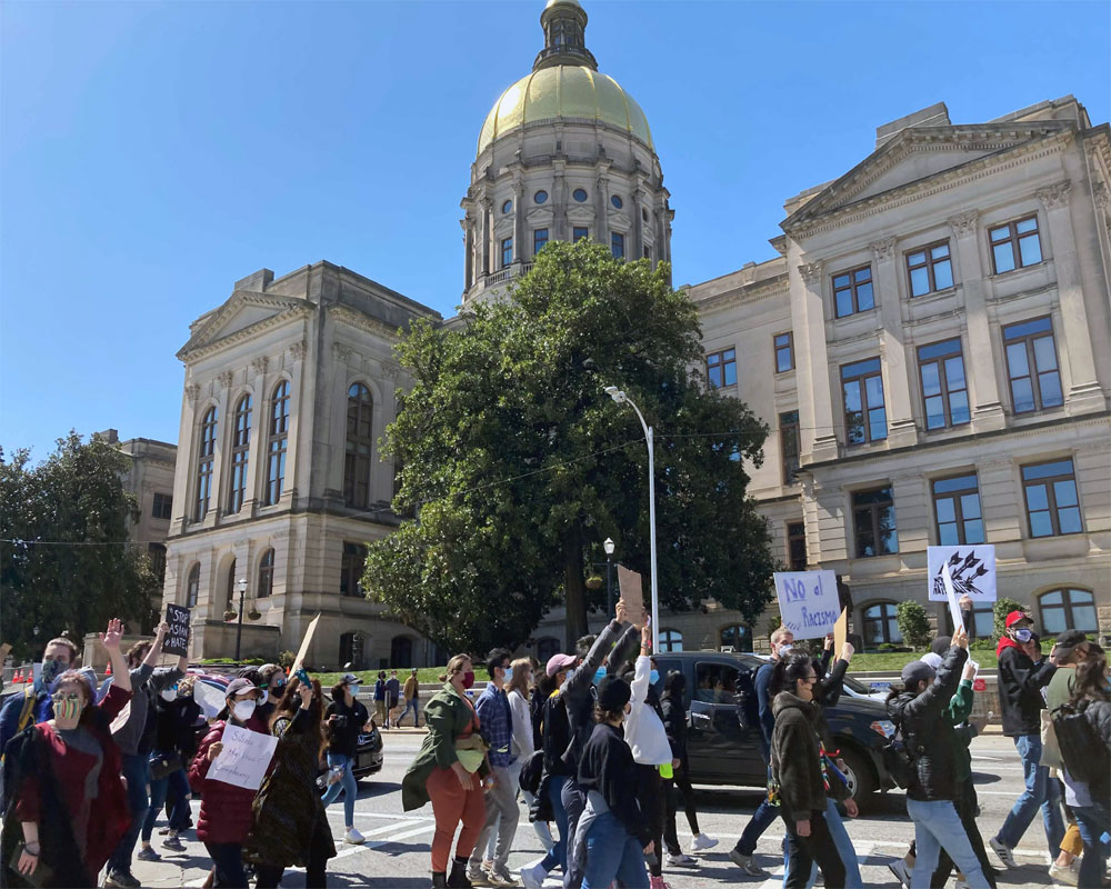 Rallies in Atlanta, nation against hate after spa shootings