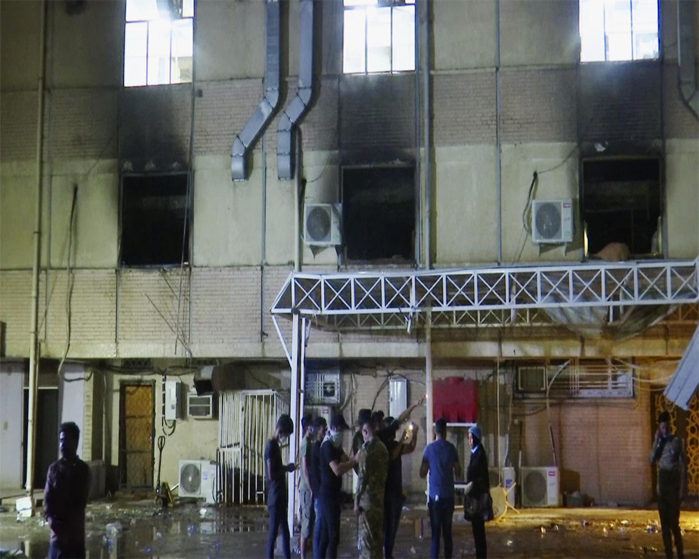Iraq Interior Ministry: 82 killed in Baghdad hospital fire