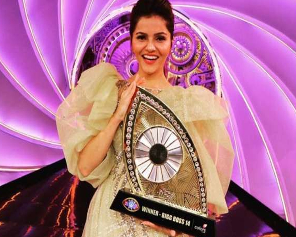 Rubina Dilaik wins 'Bigg Boss 14'