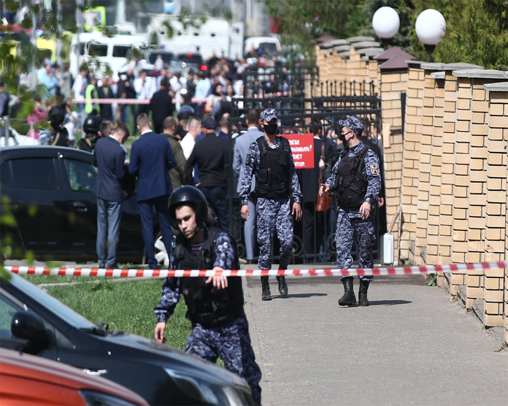 Russian media: 11 killed in a school shooting in Kazan