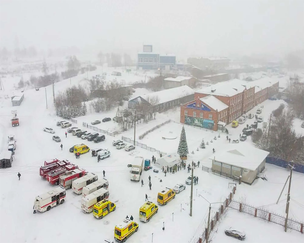 Russian reports say 52 dead in Siberian coal mine fire