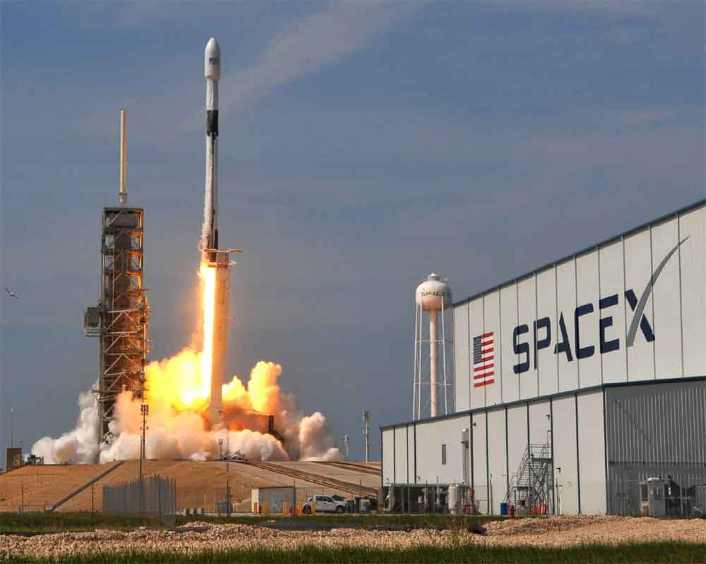 NASA has picked Elon Musk's SpaceX to develop the first commercial lander and take the next two US astronauts to the moon, the US space agency said on