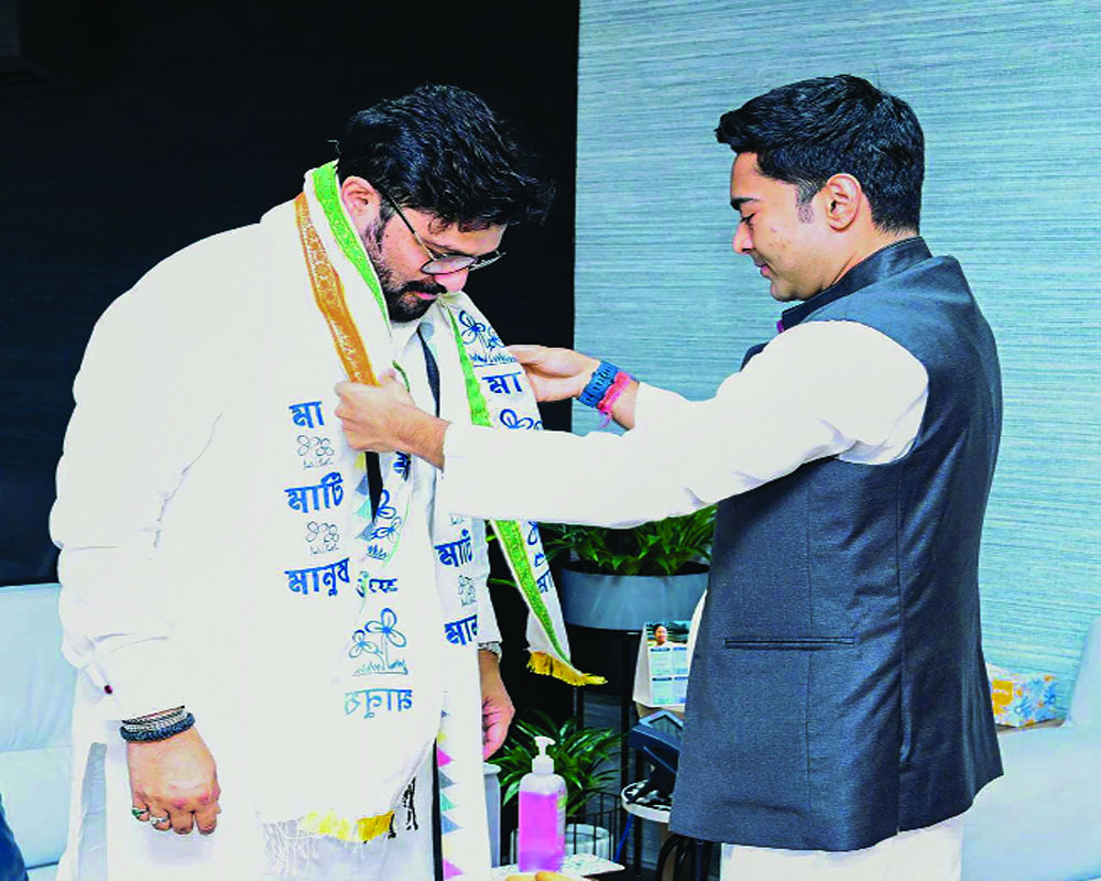 Supriyo joins TMC months after vowing to quit politics