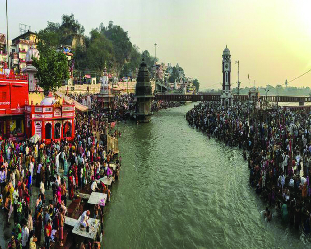 The microplastic pollution in Ganga