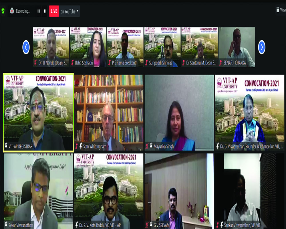 The VIT-AP convocation 2021