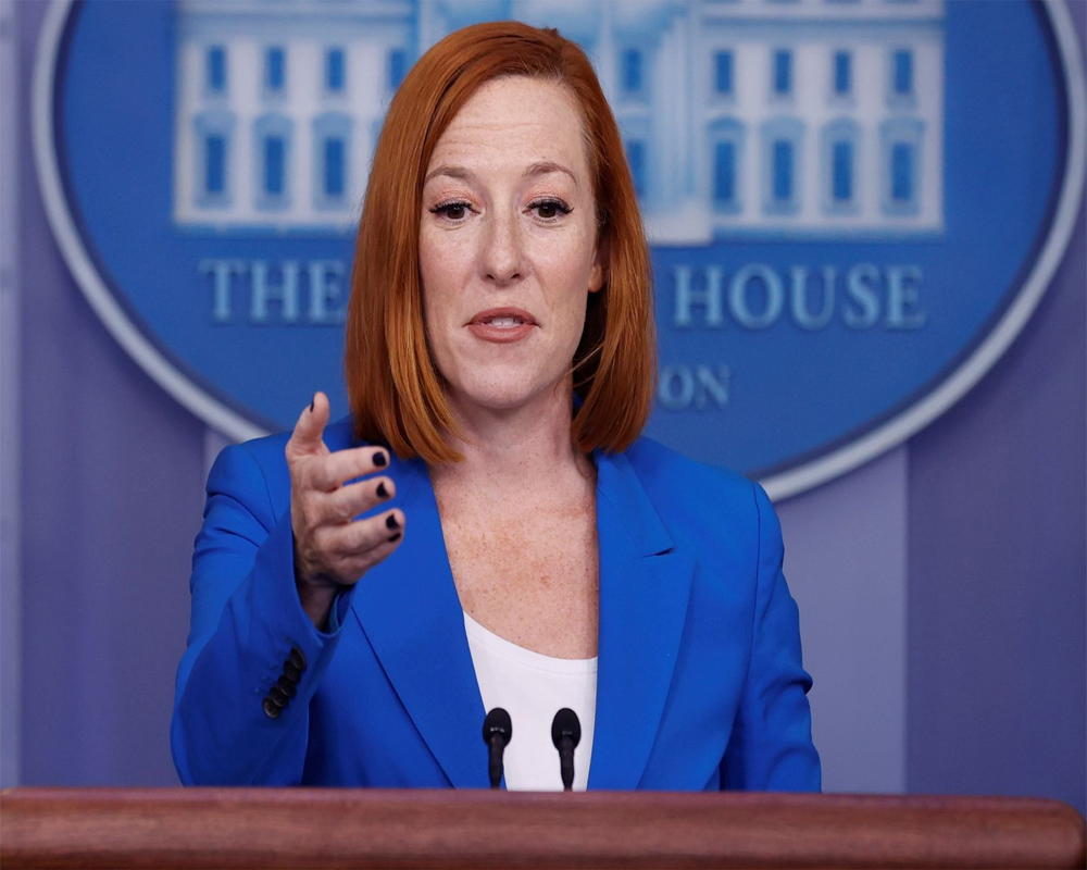 White House press secretary Psaki says she has COVID-19