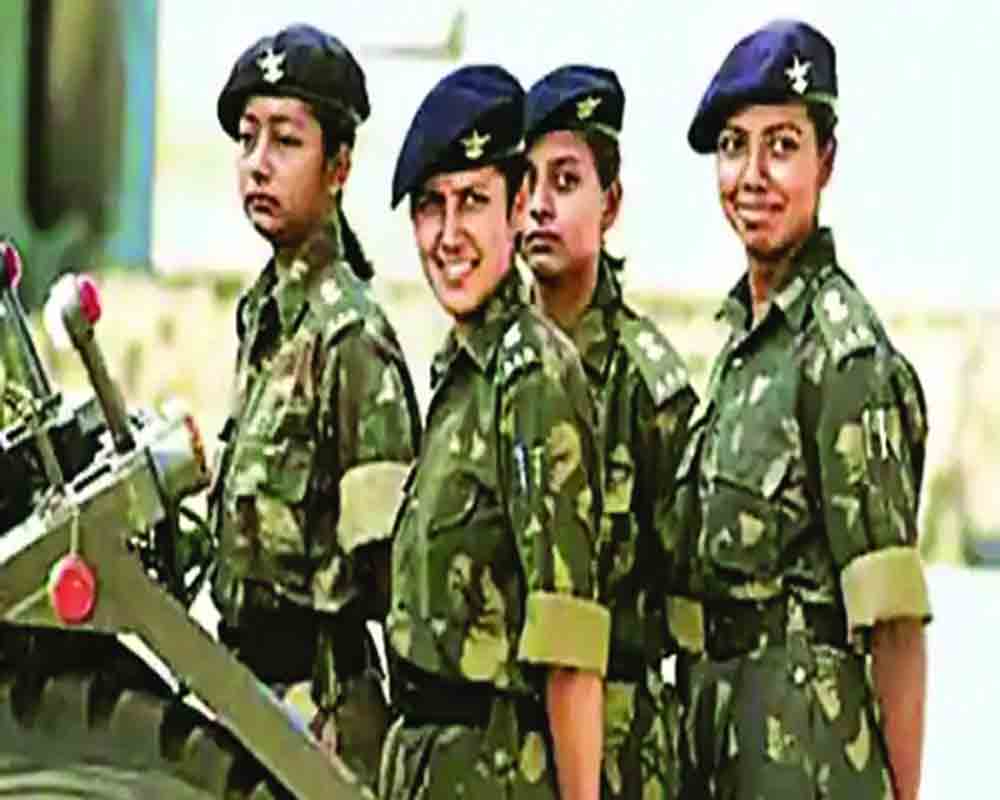 Women officers in the armed forces