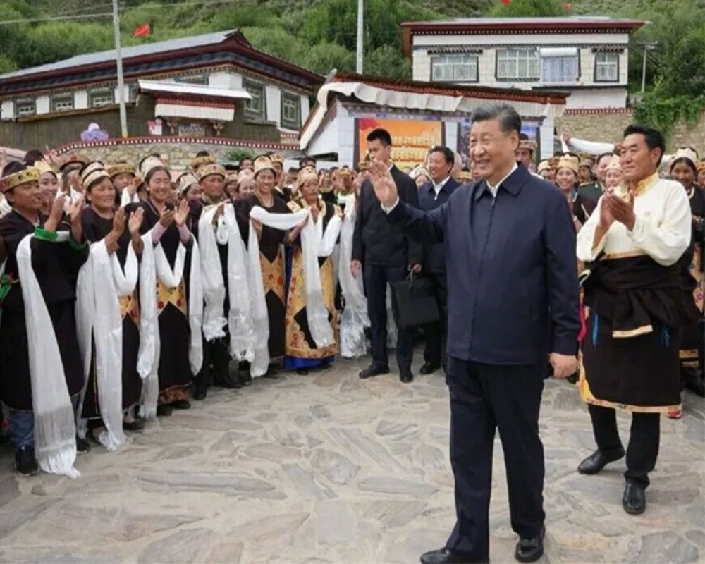 Xi Jinping makes rare visit to Tibetan town bordering Arunachal Pradesh