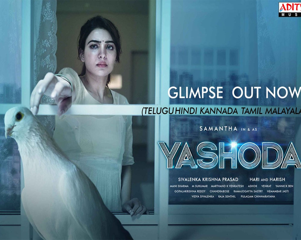 First glimpse of Samantha's sci-fi thriller 'Yashoda' out