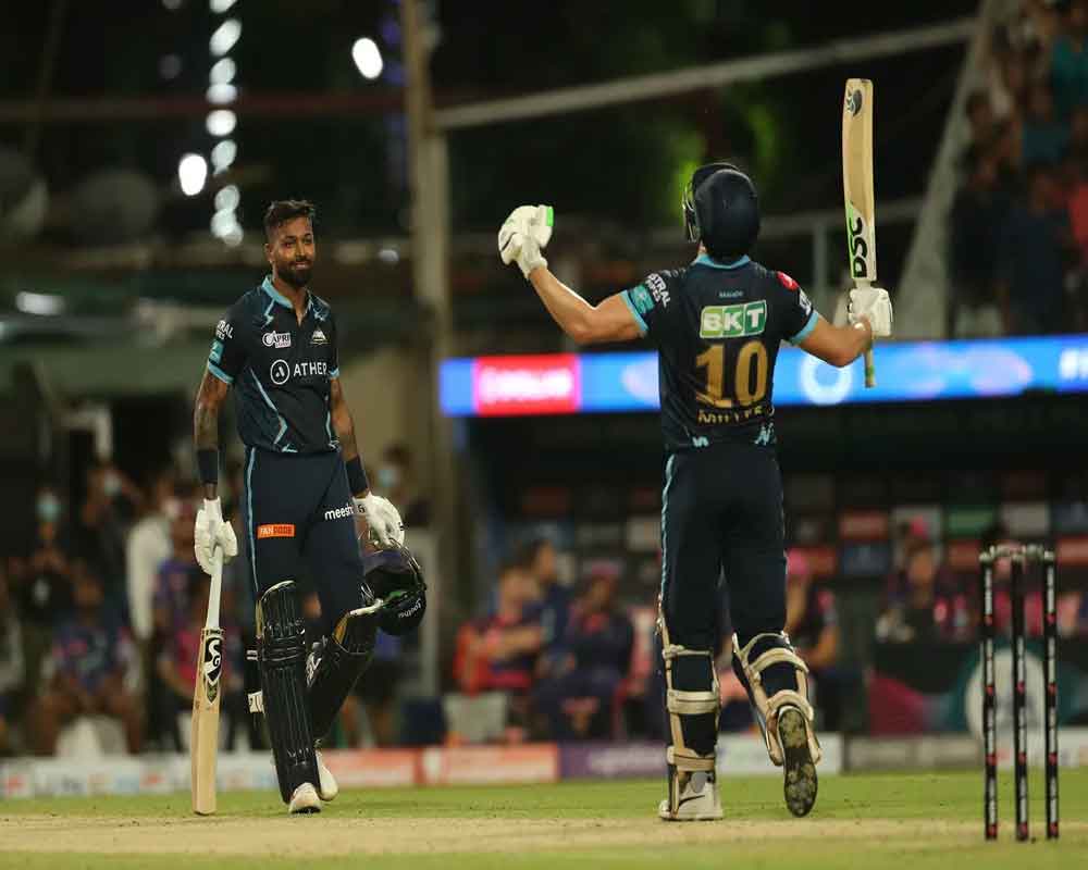 GT qualify for IPL final with seven-wicket win over RR