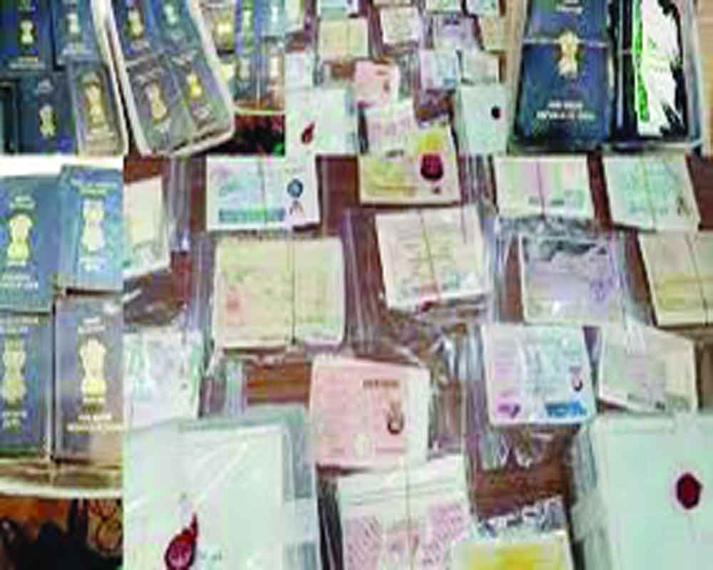 Huge fake passport-visa racket busted in Delhi, four arrested