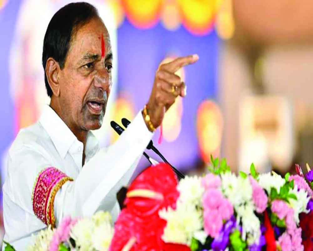 Is KCR trying his hand at national politics?