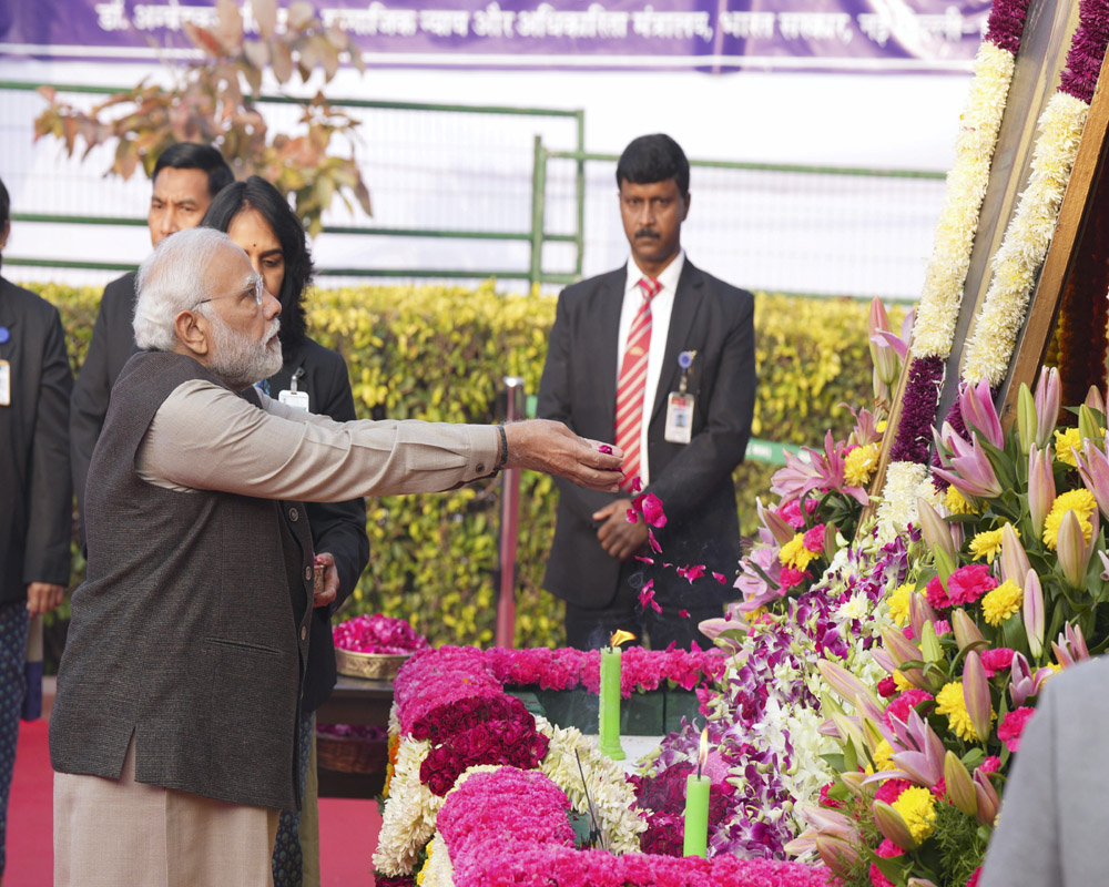 PM Modi, Shah remember Baba Saheb on his death anniversary