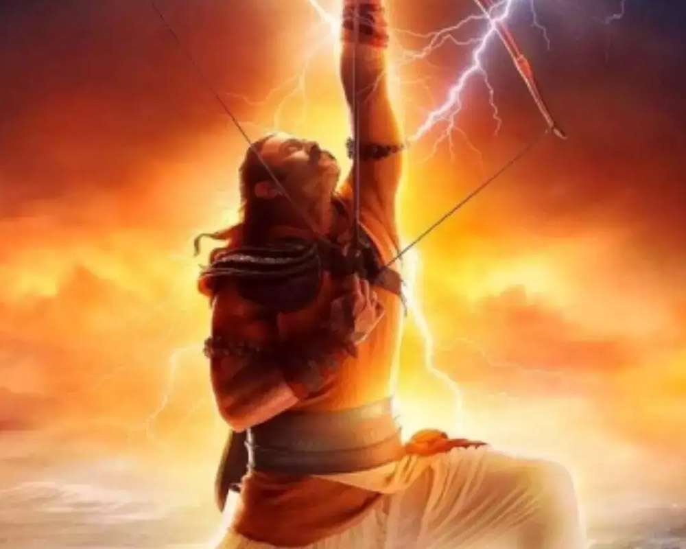 Prabhas nails it as Lord Rama in 'Adipurush' teaser poster