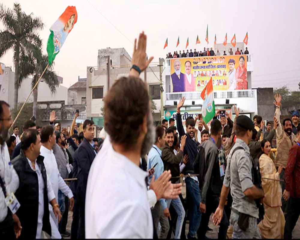 Rahul Gandhi blew kisses to group shouting 'Modi' slogans as his Yatra crossed MP border