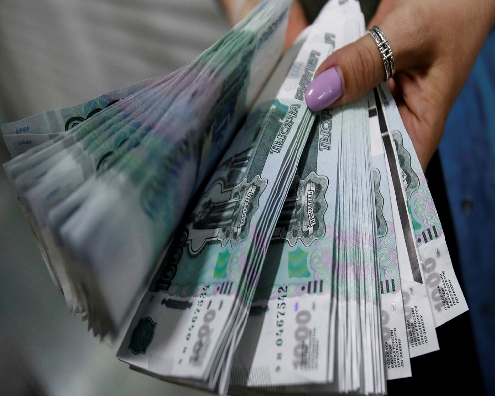 Ruble sinks 26% after SWIFT sanctions against Russian banks