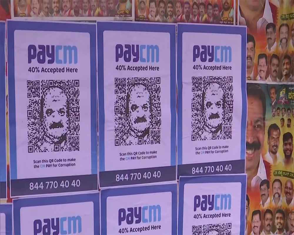 Sparks fly over 'PayCM' poster campaign in Karnataka Assembly