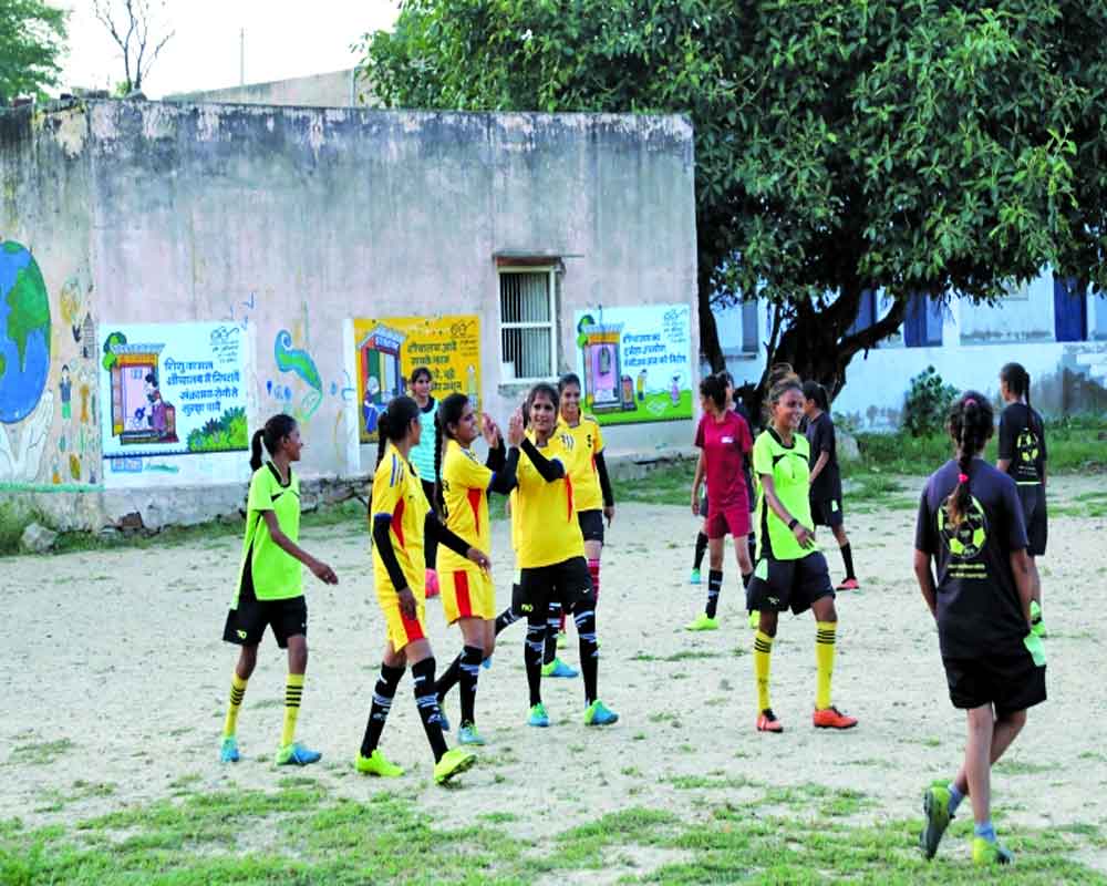 VILLAGES LACK SPORTS GROUNDS FOR GIRLS