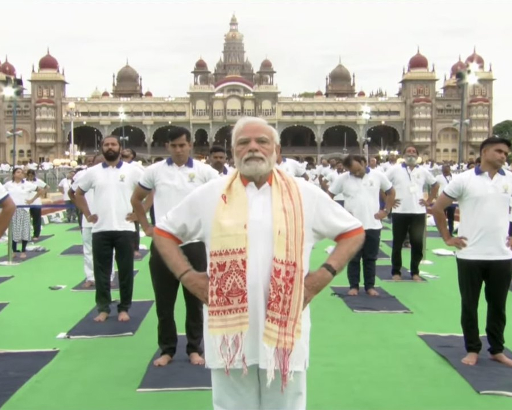 Yoga a way of life, says Modi after inaugurating Yoga Day celebrations