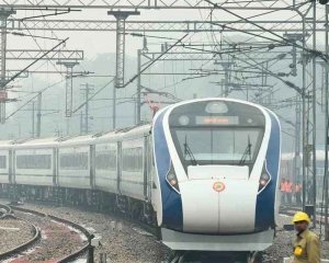Gujarat: Newly launched Mumbai-Gandhinagar Vande Bharat train suffers minor damage after hitting buffaloes