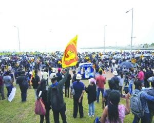 Lankan solution: Protesters’ patience & resilience