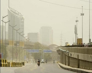 Partly cloudy morning in Delhi; minimum temp 29 deg C