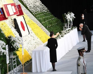 PM Modi pays floral tribute to former Japanese premier Abe at his state funeral