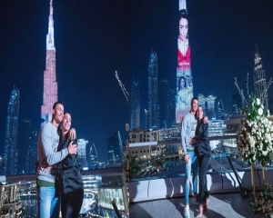 Ronaldo lights up Burj Khalifa on girlfriend's birthday; spends 50,000 pounds
