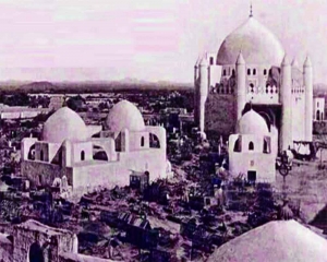 The demolition of shrines in Medina