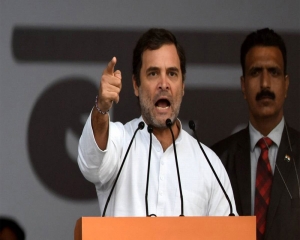 While Indians struggle, PM busy planning next distraction: Rahul
