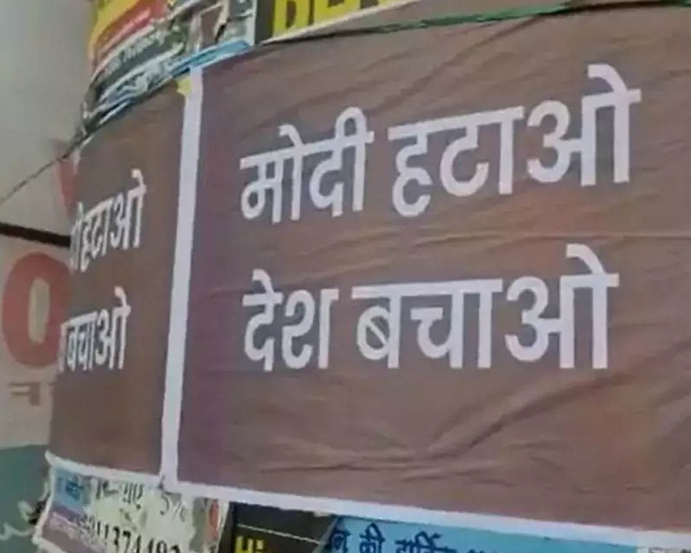 100 FIRs, 6 arrested for pasting posters against PM across Delhi