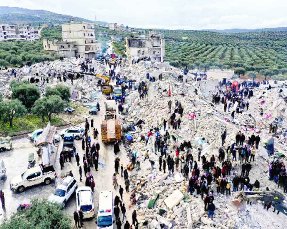 2,500 killed in Turkey, Syria quake