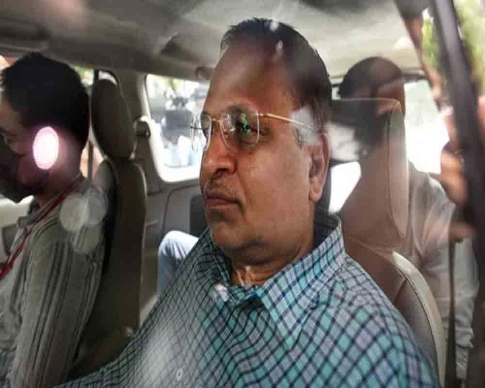 AAP's Satyendar Jain collapses in Tihar Jail, in ICU: Party sources