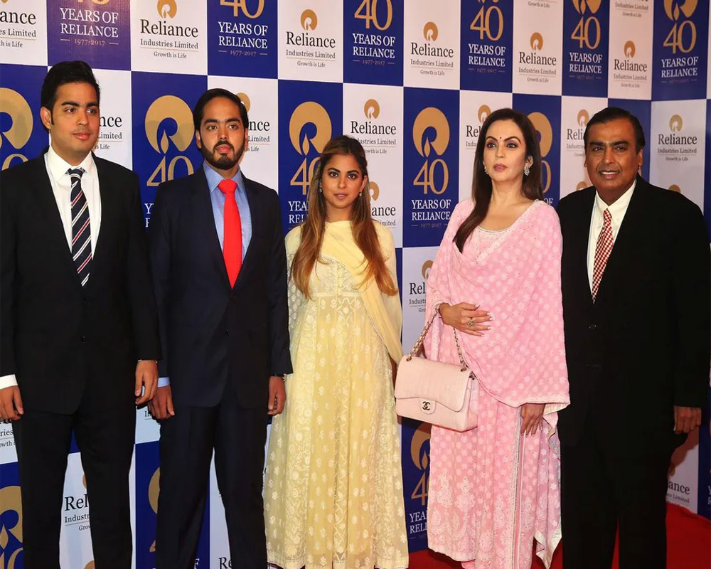 Ambani sets succession plan in motion; appoints all three children to Reliance board
