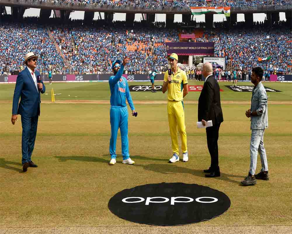 Australia opt to bowl first against India in World Cup final