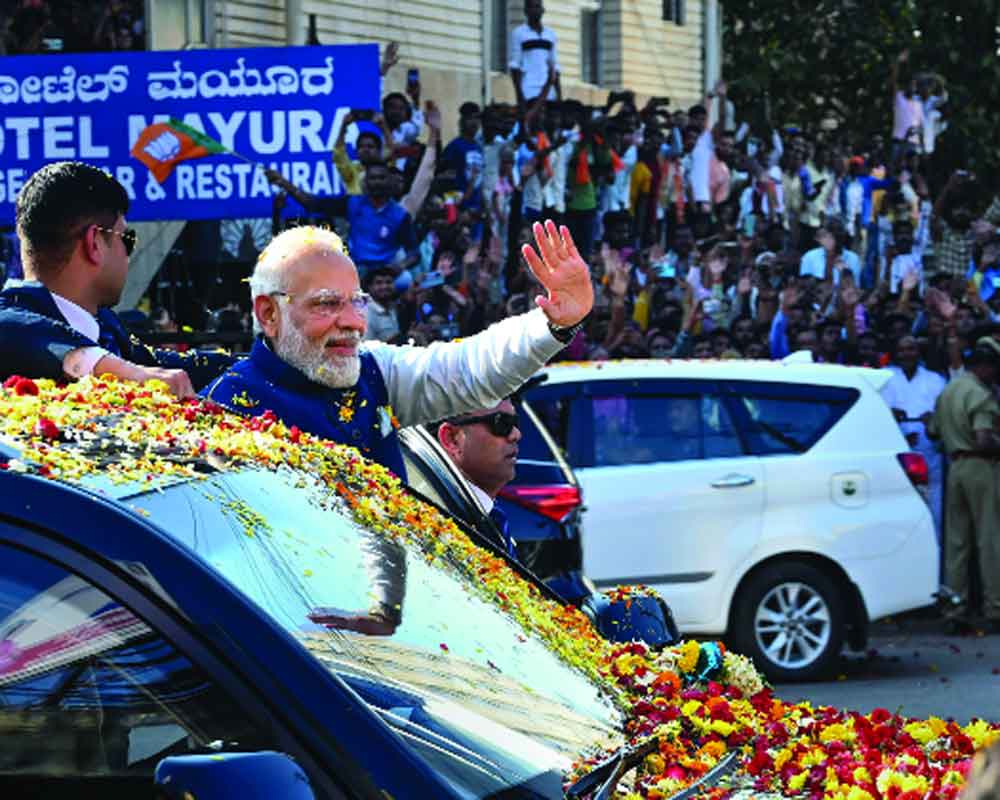 No security breach': Police after youth runs to PM Modi's car in