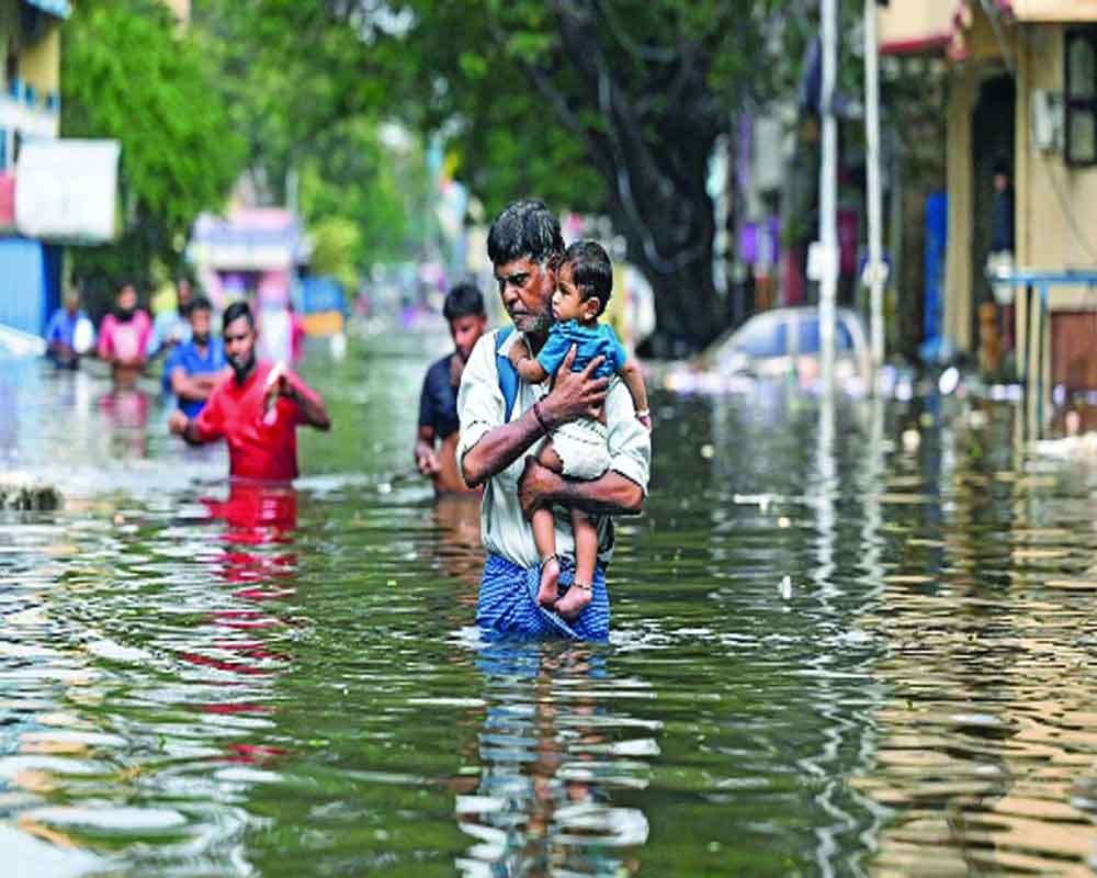 Chennai bears the brunt of cyclone Michaung